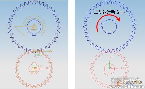 UG NX5的渐开线标准齿廓啮合仿真autocad应用技术图片图片4