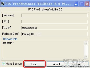 proeNGINEER Wildfire 5.0安装说明proe产品设计图图片14