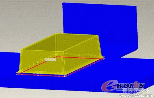 proe中钣金法兰壁的设计proe模型图图片9