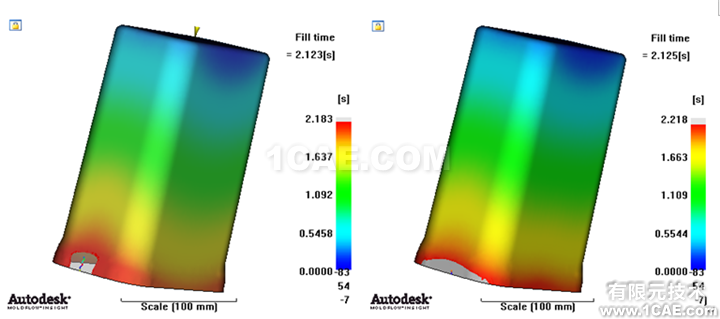 Moldflow针对薄壳盒体容器的注塑分析和优化moldflow培训课程图片7