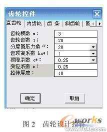 SolidWorks 的变位齿轮的分析与设计solidworks simulation分析图片2