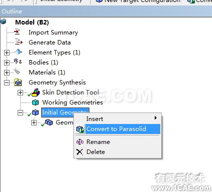 导出ANSYS <wbr>WORKBENCH静态分析后的变形模型