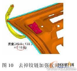 汽车行李箱刚度有限元分析solidworks simulation学习资料图片11