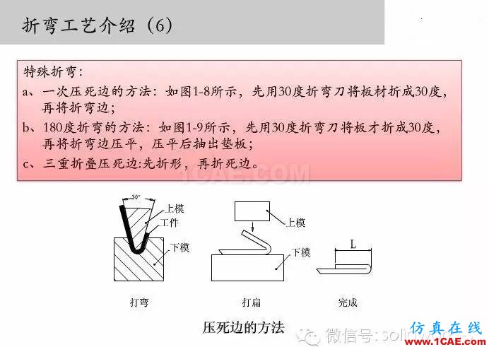 图文-钣金各种工序的工艺介绍！solidworks simulation技术图片6