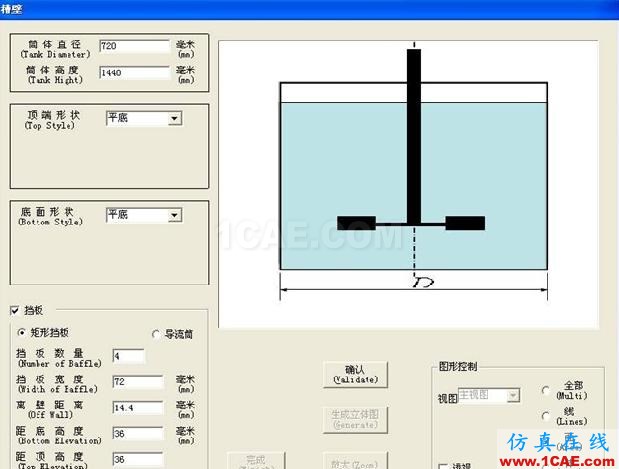 fluent案例：沼气搅拌器流场的数值模拟及优化软件开发fluent分析案例图片2