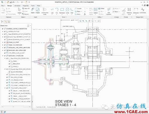 Creo Layout 概念设计pro/e设计案例图片2