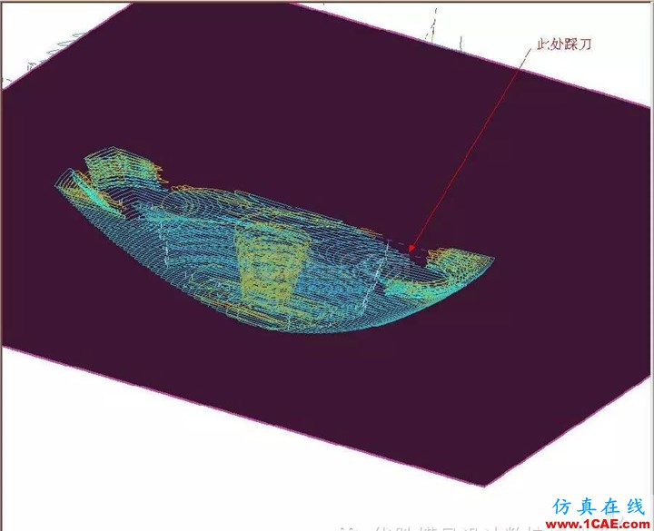 UG二粗加工如何判断是否踩刀ug设计案例图片4