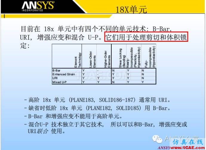 ANSYS中PLANE183模型在自重作用不收敛问题解决ansys图片3