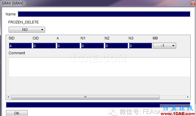 ANSA中Nastran多工况分析设置——线性静力分析ANSA分析图片5