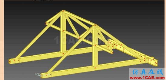 浅谈洋水河特大桥挂蓝 MIDAS CIVIL 建模Midas Civil仿真分析图片2