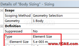 【技术篇】Mesh结构网格-局部网格控制ansys workbanch图片10