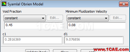 FLUENT中欧拉多相流的曳力函数模型fluent分析案例图片2