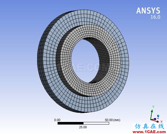 Ansys WB轴孔过盈配合仿真分析ansys分析图片5