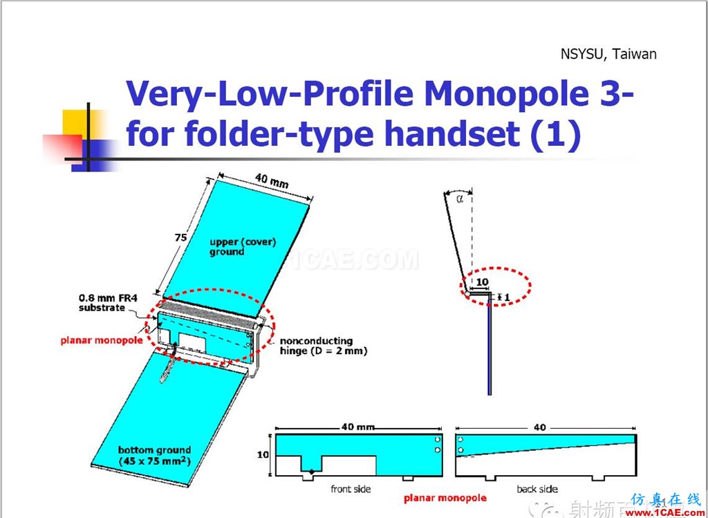 台湾天线大牛翁金辂教授：高级平面天线设计HFSS仿真分析图片13