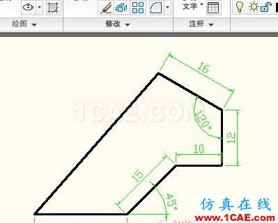 AutoCAD极坐标的使用方法及写法AutoCAD分析图片3