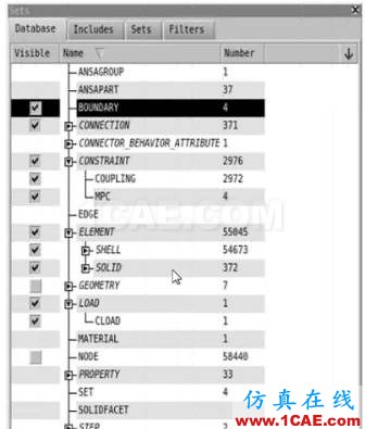 ANSA小窍门-“设置ABAQUS子结构”ANSA分析图片2