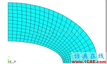 基于ANSYS APDL的椭圆膜的自适应网格划分的静力学分析ansys分析图片9