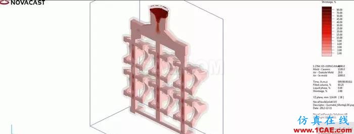 产品 | NOVACAST高级铸造工艺仿真ansys workbanch图片17