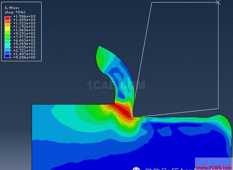 ABAQUS金属切削二维操作实例abaqus有限元分析案例图片16