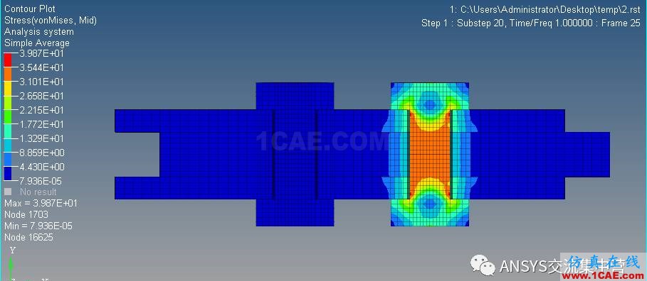 Ansys螺栓预紧力(Hypermesh前处理）ansys结构分析图片6