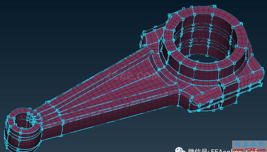 ANSA中的万能六面体划分方法——Hexa BlockANSA分析案例图片8