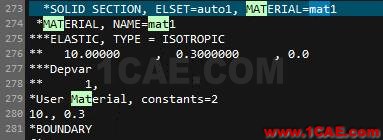 Abaqus中计材料参数不为常数的两种处理方法abaqus有限元技术图片8