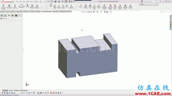 SolidWorks MBD:符合ASME Y14.5-2009标准的连续特征公差标注solidworks simulation分析图片7