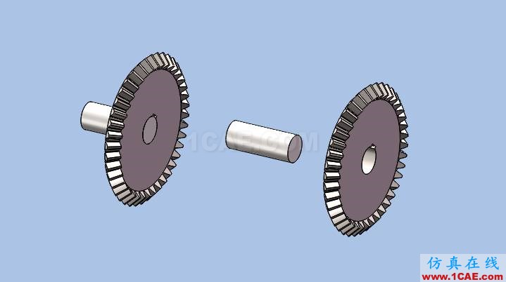 SOLIDWORKS圆锥齿轮的仿真solidworks simulation培训教程图片9