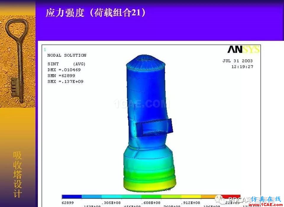 吸收塔易拉罐Ansys有限元分析案例图解ansys结构分析图片20