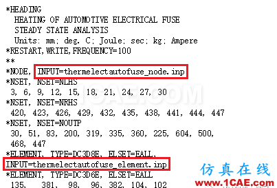 ABAQUS INP文件应用abaqus有限元培训资料图片7