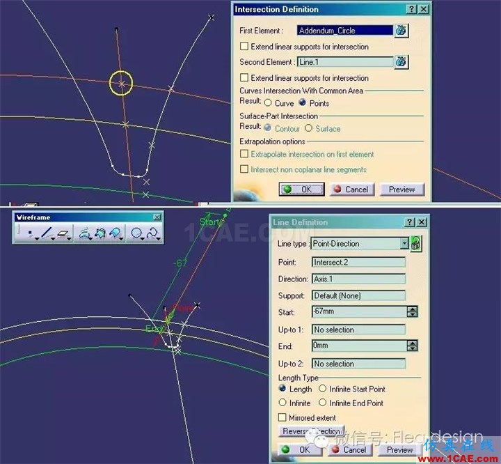 CATIA 软件技能推送之一 通用齿轮模板的建立Catia应用技术图片11