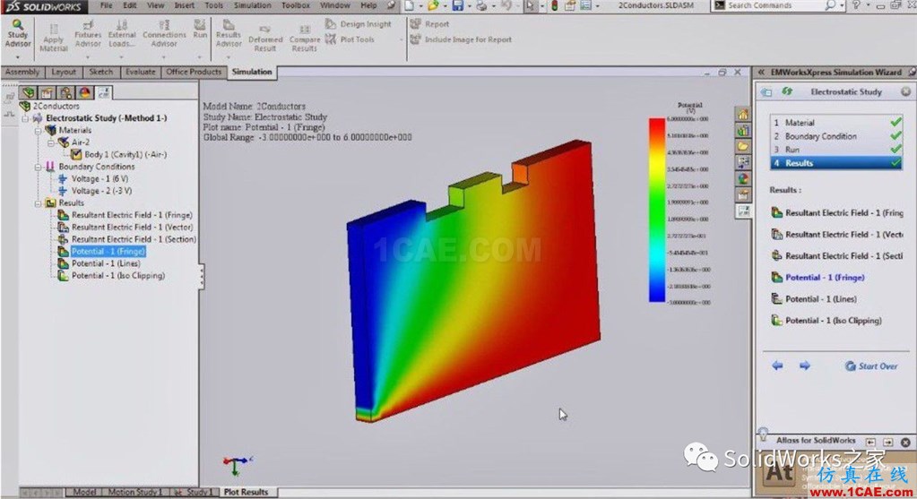 solidworks电磁分析插件简介：emsworkssolidworks simulation培训教程图片5