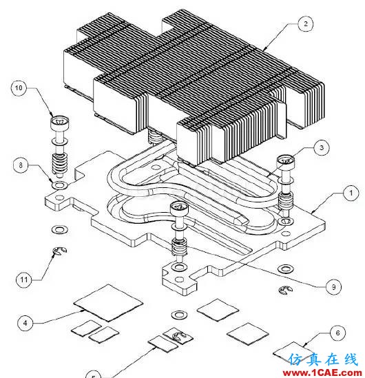 应用 | Icepak应用于PCI-e板卡的热设计优化ansys结果图片4