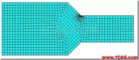 应力集中专题 | 结构倒斜角时的应力集中ansys分析案例图片8