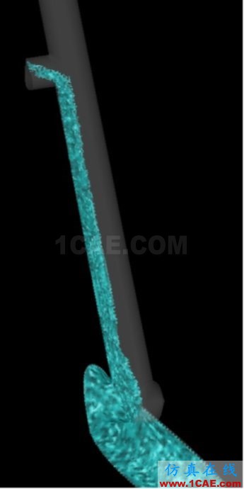 FLUENT多相流问题后处理中如何显示其中一相的分布【转载】ansys结果图片2