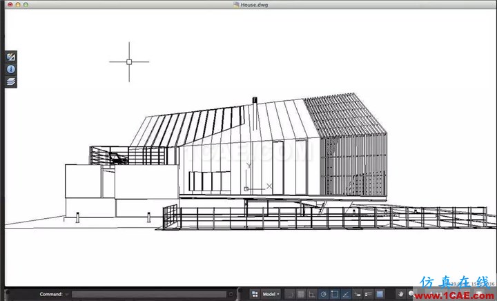 效果图的艺术：用SketchUp, AutoCAD 和 Photoshop创造绝佳的水彩效果AutoCAD分析案例图片5