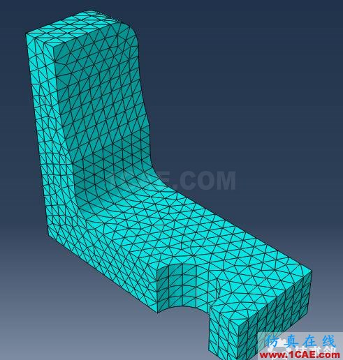 Abaqus和WELSIM仿真简单支架受力分析案例赏析---细化网格对（应力集中）解的收敛性的影响abaqus有限元培训资料图片22