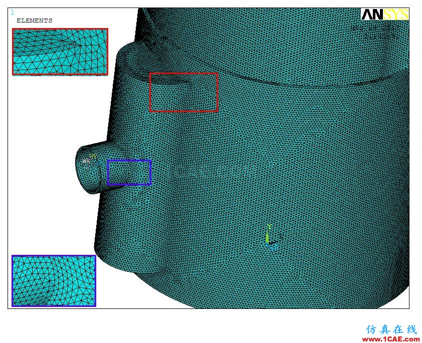 应用 | 螺旋板换热器接管有限元分析ansys workbanch图片4