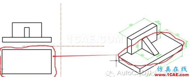 AutoCAD 绘制三视图AutoCAD培训教程图片8