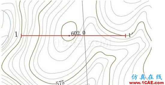 【AutoCAD教程】CAD如何手动绘制地形图剖面AutoCAD学习资料图片2