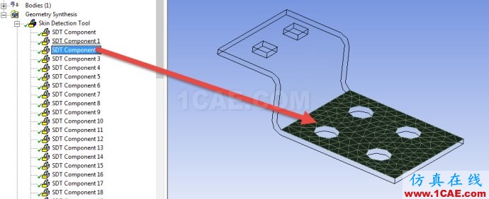 如何从有限元模型生成几何模型？ansys培训的效果图片15