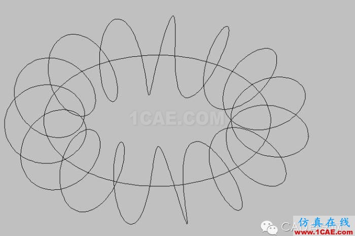 AutoCAD环形弹簧做法二AutoCAD分析图片6