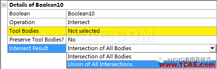 ANSYS Workbench布尔运算ansys结果图片9