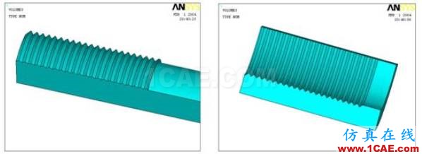 专业连载文章 | ANSYS中索单元的二次开发 Part5-钢棒螺纹接头的接触有限元应用探讨ansys分析图片26