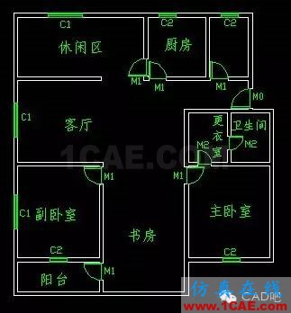 AutoCAD绘制室内设计图步骤AutoCAD培训教程图片22