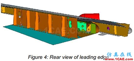 在翼板上使用Abaqus / Explicit进行飞机与鸟群相撞事故有限元分析abaqus有限元培训教程图片5