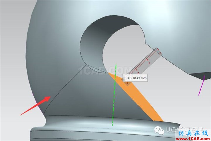 UG整体变形---产品预变形ug设计案例图片9