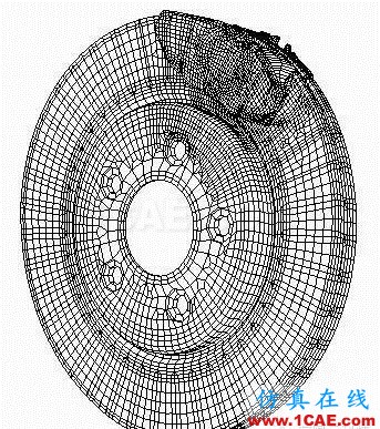 盘式制动器刹车噪音模拟分析hypermesh学习资料图片2