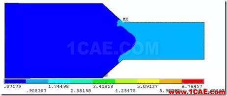 应力集中专题 | 结构倒斜角时的应力集中ansys图片11