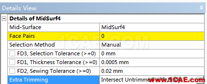 ANSYS Workbench 抽中面【转发】ansys分析案例图片2